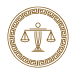 Icon Image of attorney scale with gold circle around it