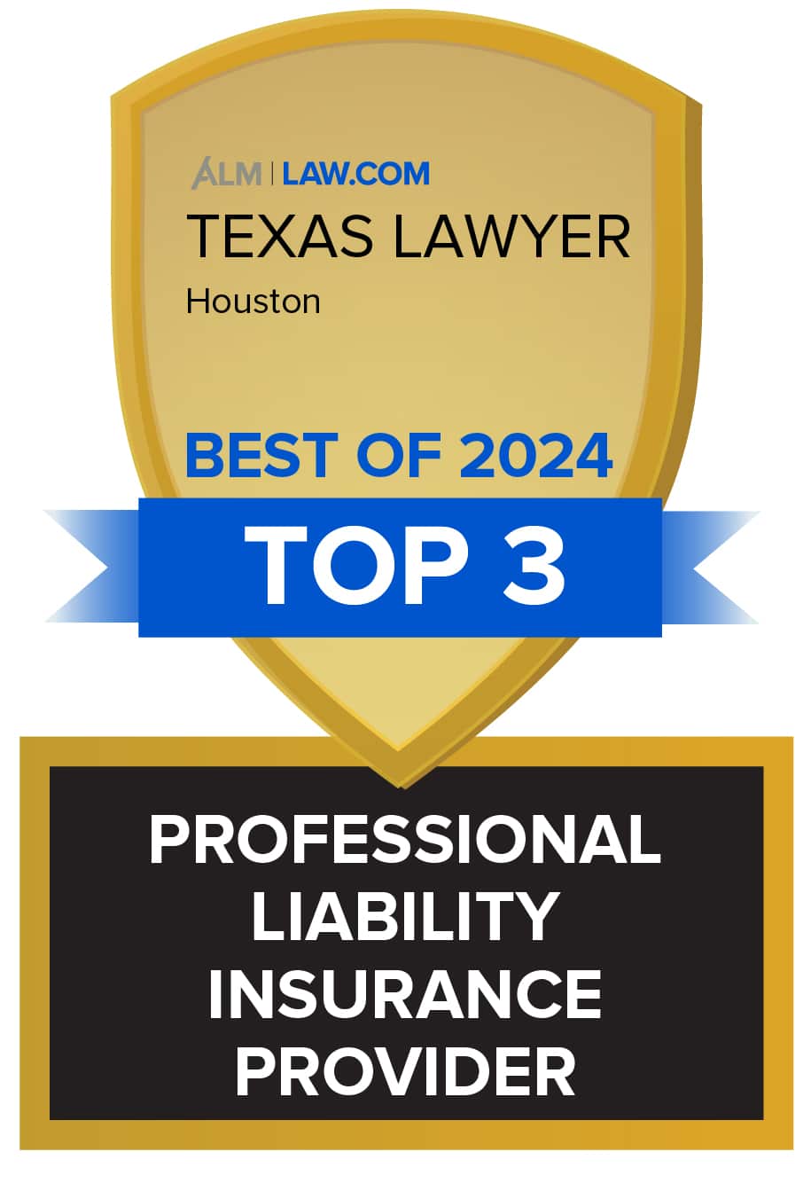 Texas Law Best Of logo for ALM, law.com